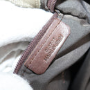 LOEWE Nappa Aire Anagram Hand Bag Leather Gold Auth 135386-12