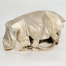 LOEWE Nappa Aire Anagram Hand Bag Leather Gold Auth 135386-6