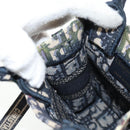 Christian Dior Trotter Canvas Book Tote Mini Bag 2way Navy Gold Auth 135401A-23