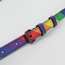 BALENCIAGA Ville Hand Bag Leather 2way Multicolor 550646 Auth 135406M-9