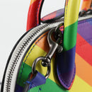 BALENCIAGA Ville Hand Bag Leather 2way Multicolor 550646 Auth 135406M-23