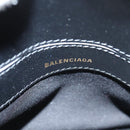 BALENCIAGA Ville Hand Bag Leather 2way Multicolor 550646 Auth 135406M-25