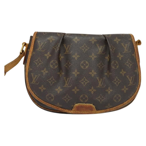 LOUIS VUITTON Monogram Menilmontan PM Shoulder Bag M40474 LV Auth 135415