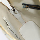 LOUIS VUITTON Monogram Mini Alma Haut Hand Bag Blue M92202 LV Auth 135423-10