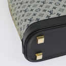 LOUIS VUITTON Monogram Mini Alma Haut Hand Bag Blue M92202 LV Auth 135423-4