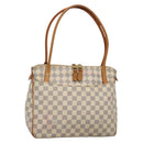 LOUIS VUITTON Damier Azur Figeri PM Shoulder Bag N41176 LV Auth 135424-1