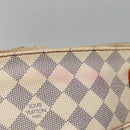 LOUIS VUITTON Damier Azur Figeri PM Shoulder Bag N41176 LV Auth 135424-9