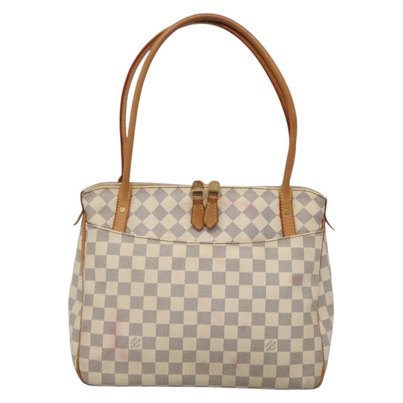 LOUIS VUITTON Damier Azur Figeri PM Shoulder Bag N41176 LV Auth 135424