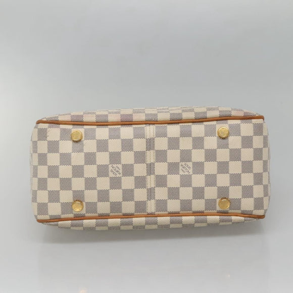 LOUIS VUITTON Damier Azur Figeri PM Shoulder Bag N41176 LV Auth 135424