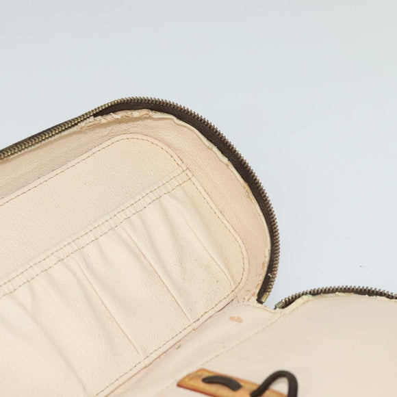 LOUIS VUITTON Monogram Trousse Blush GM Cosmetic Pouch M47505 LV Auth 135428