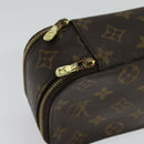 LOUIS VUITTON Monogram Trousse Blush GM Cosmetic Pouch M47505 LV Auth 135428-15