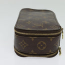 LOUIS VUITTON Monogram Trousse Blush GM Cosmetic Pouch M47505 LV Auth 135428-4