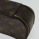 LOUIS VUITTON Monogram Trousse Blush GM Cosmetic Pouch M47505 LV Auth 135428-16