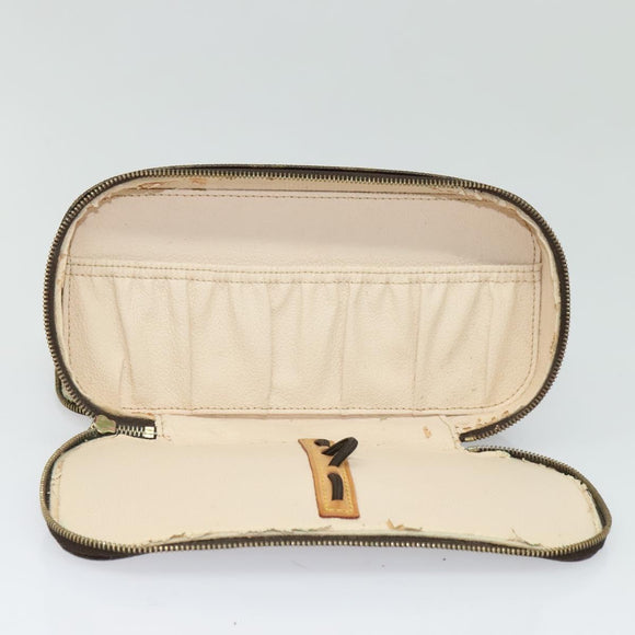 LOUIS VUITTON Monogram Trousse Blush GM Cosmetic Pouch M47505 LV Auth 135428