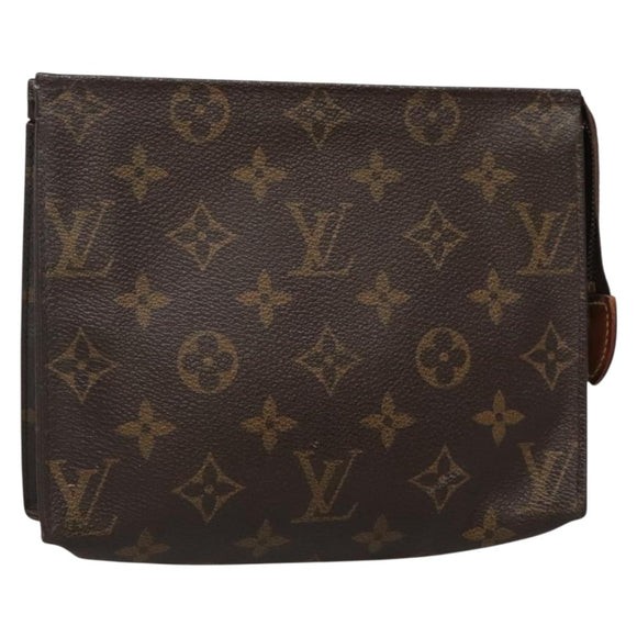 LOUIS VUITTON Monogram Posh Toilette 19 Pouch M47544 LV Auth 135429