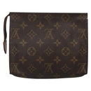 LOUIS VUITTON Monogram Posh Toilette 19 Pouch M47544 LV Auth 135429-2