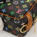 LOUIS VUITTON Multicolor Trousse Wapity Pouch Black M58034 Auth 135439-16
