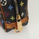 LOUIS VUITTON Multicolor Trousse Wapity Pouch Black M58034 Auth 135439-8