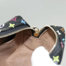 LOUIS VUITTON Multicolor Trousse Wapity Pouch Black M58034 Auth 135439-17
