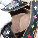 LOUIS VUITTON Multicolor Trousse Wapity Pouch Black M58034 Auth 135439-11