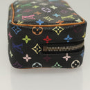 LOUIS VUITTON Multicolor Trousse Wapity Pouch Black M58034 Auth 135439-3