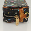 LOUIS VUITTON Multicolor Trousse Wapity Pouch Black M58034 Auth 135439-4