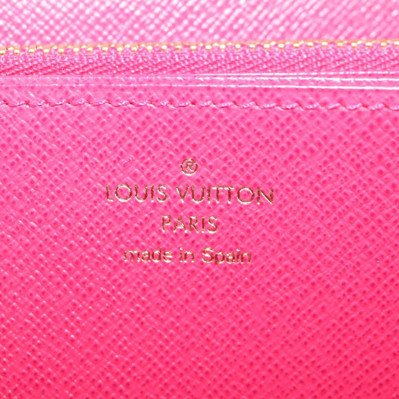 LOUIS VUITTON Epi Zippy Wallet Long Wallet Pink M62609 LV Auth 135440M