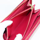 LOUIS VUITTON Epi Zippy Wallet Long Wallet Pink M62609 LV Auth 135440M-10