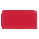 LOUIS VUITTON Epi Zippy Wallet Long Wallet Pink M62609 LV Auth 135440M-2