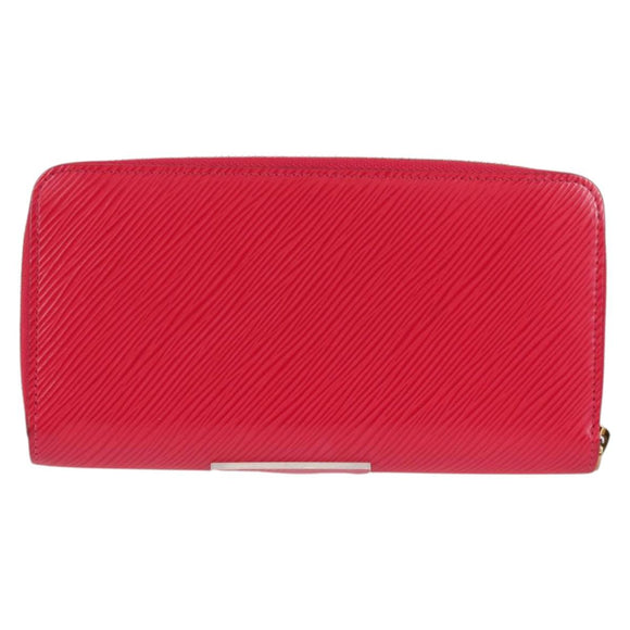 LOUIS VUITTON Epi Zippy Wallet Lange Geldbörse Pink M62609 LV Auth 135440M