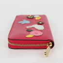LOUIS VUITTON Epi Zippy Wallet Long Wallet Pink M62609 LV Auth 135440M-3