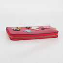 LOUIS VUITTON Epi Zippy Wallet Long Wallet Pink M62609 LV Auth 135440M-5