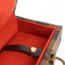 LOUIS VUITTON Damier Ebene Watch case Accessory Case LV Auth 135442V-22