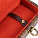 LOUIS VUITTON Damier Ebene Watch case Accessory Case LV Auth 135442V-24
