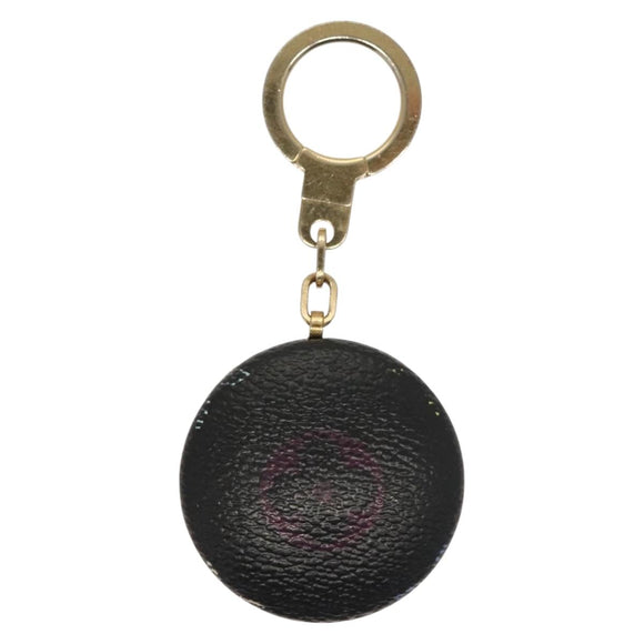 LOUIS VUITTON Monogram Multicolor Astropill Key Holder Black M51912 Auth 135444