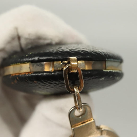 LOUIS VUITTON Monogram Multicolor Astropill Key Holder Black M51912 Auth 135444