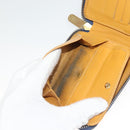 LOUIS VUITTON Monogram Denim Mini Zippy Wallet Wallet Blue M95342 LV Auth 135447-11