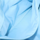 CHANEL New travel line Tote Bag Nylon Light Blue Silver CC Auth 135449-19