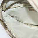 CHANEL New Travel Line Waist Bag Nylon Pink Gold CC Auth 135450-21