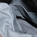 CHANEL Wild Stitch Matelasse Hand Bag Leather Brown Silver CC Auth 135451-10