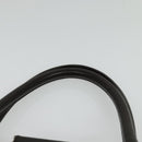 CHANEL Wild Stitch Matelasse Hand Bag Leather Brown Silver CC Auth 135451-22