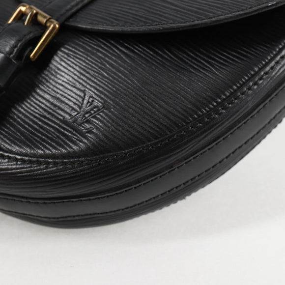 LOUIS VUITTON Epi Chantilly PM Shoulder Bag SPO Black LV Auth 135467V
