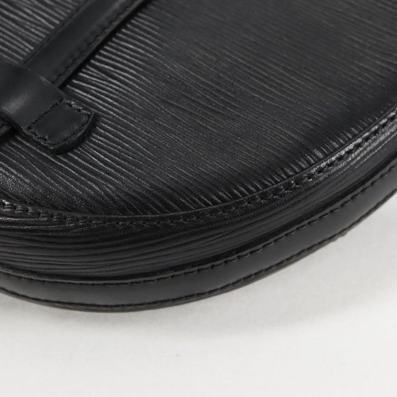 LOUIS VUITTON Epi Chantilly PM Shoulder Bag SPO Black LV Auth 135467V