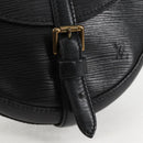 LOUIS VUITTON Epi Chantilly PM Shoulder Bag SPO Black LV Auth 135467V-21