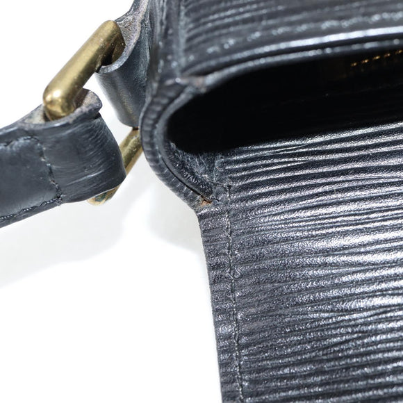 LOUIS VUITTON Epi Chantilly PM Shoulder Bag SPO Black LV Auth 135467V