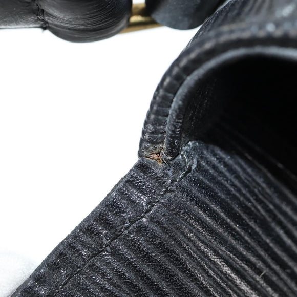 LOUIS VUITTON Epi Chantilly PM Shoulder Bag SPO Black LV Auth 135467V