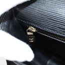 LOUIS VUITTON Epi Chantilly PM Shoulder Bag SPO Black LV Auth 135467V-27