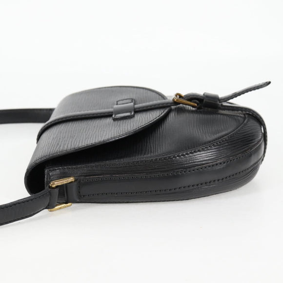 LOUIS VUITTON Epi Chantilly PM Shoulder Bag SPO Black LV Auth 135467V