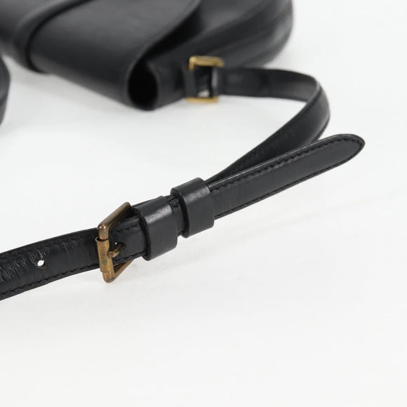 LOUIS VUITTON Epi Chantilly PM Shoulder Bag SPO Black LV Auth 135467V