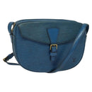 LOUIS VUITTON Epi June Feuille Shoulder Bag Blue M52155 LV Auth 135469-1